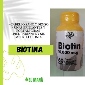Biotina vitamina en Cartago Valle