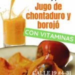 Jugo de Chontadura y Borojo