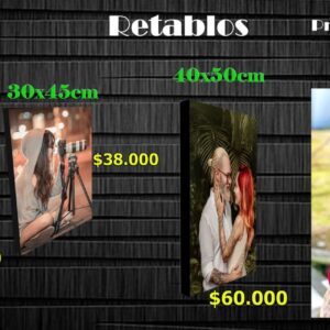 Foto en retablos fujifoto