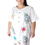 Vestido blanco bordado 165-O19