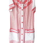 Batola roja y blanco Bordados Gladys