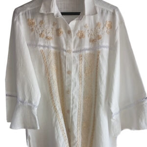 blusa abana bordada bordados gladys