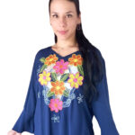 blusa de jean bordada bordados gladys