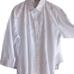 camisa blanca bordada bordados gladys