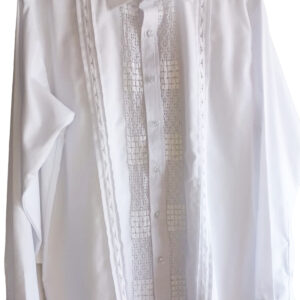 guayabera blanca bordados gladys