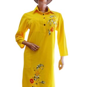 vestido amarillo rouses