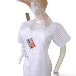 Blusa elegante blanca, bordado patecabra 170 CB (10)