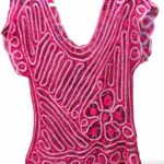Blusa tejida a mano color fucsia Bordados La Gorda artesana 210 LG (6)