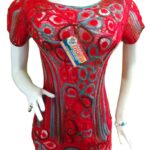 Blusa tejido patecabra roja 250 CB(31)