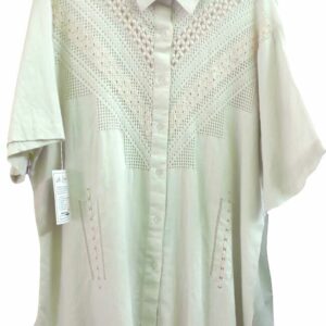 Camisa bordada con diseño en centro Bordados La Gorda artesana 130 LG (18)