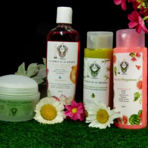 Combo cabello de encanto, incluye shampoo de cebolla, acondicionador, alisador progresivo, células madres, 96.000