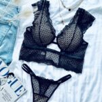 Conjunto crop top encaje A(2)