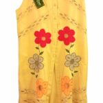 Kimono amarillo detalles florales Bordados La Gorda artesana 180 LG (74)