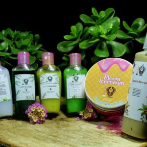 Kit aventurero, incluye kit viajero(shampoo, acondicionador, alquimia repolarizadora multiusos,guacamole capilar) ice cream capilar, bronceador 74.000