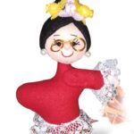 Muñeca de trapo Bailarina 20 ME(38)- Muñequería Elena