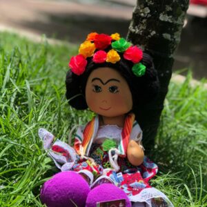 Muñeca de trapo Frida 85 ME(14)-Muñequería Elena