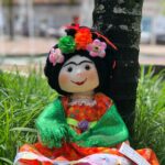 Muñeca de trapo Frida Khalo 75 ME (1)-Muñequería Elena