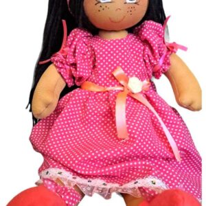 Muñeca de trapo Isabel ME (32)- Muñequería Elena
