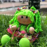 Muñeca de trapo Limoncito 85 ME(8)-Muñequería Elena