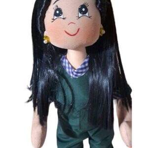 Muñeca de trapo terapeuta 75 ME (30)- Muñequería Elena
