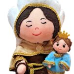 Muñeca de trapoVirgen del carmen 55 ME(28)- Muñequería Elena