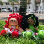 Muñecas de trapo Lina maria y Valentina 85 c1 ME(4)-Muñequería Elena