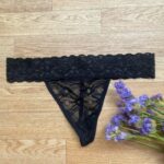 Pantys sencillos encaje A(5)
