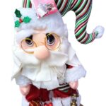 Muñecos de trapo Papa Noel 65 ME(26)- Muñequería Elena