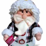 Papa noel hecho a mano 85 ME(23)-Muñequería Elena