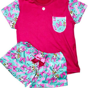 Pijama niña estampada DE(18)