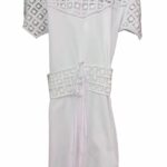 Vestido blanco detalles tejido a mano en bordes Bordados La Gorda artesana 290 LG (46)