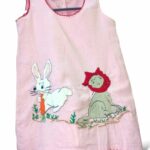 Vestido rosado bordado niña Bordados La Gorda artesana 80 LG (71)