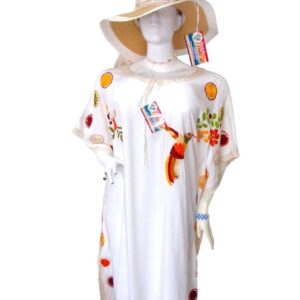 Vestido holgado 230 CB(4)- Bordados CrisBran