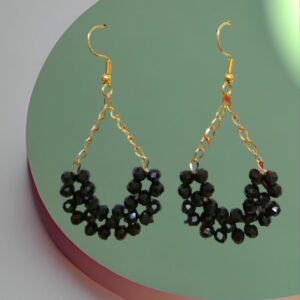 Arete largo hecho a mano 20 B (9)- Bisu Moda Creativa
