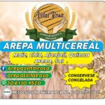 Arepa multicereal- Vital rosa