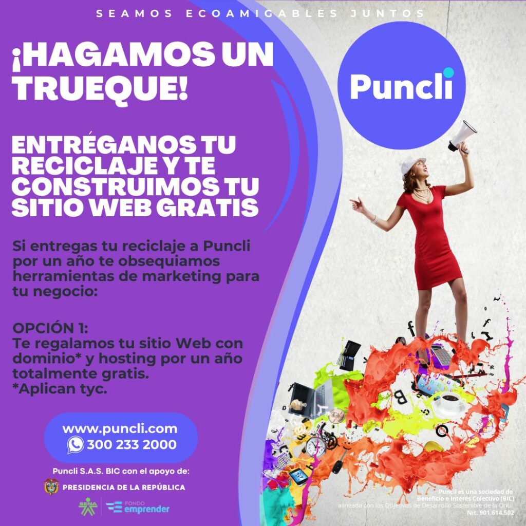 publicidad gratis por reciclar