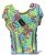 Blusa bordado patecabras multicolor – Bordados La Gorda artesana