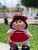 Muñeca de trapo de Mafalda -Muñequería Elena
