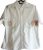 Camisa blanca bordado blanco y flores – Bordados Gladys