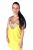 Vestido amarillo bordado colores – bordados gladys